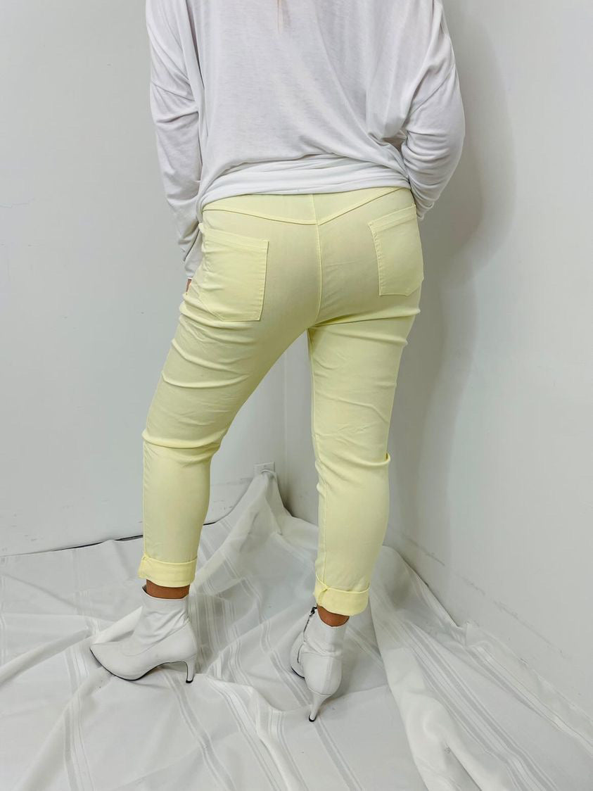 MINI Plain Joggers - Yellow