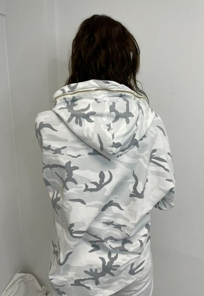MINI Camo Hoodie w Zipper Detail