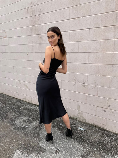 Venti Cami Dress Black