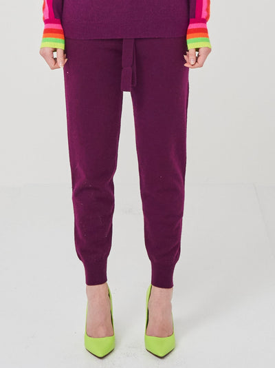 Brodie Jogger - Aubergine