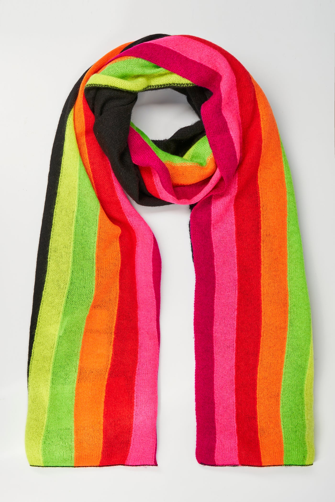 Brodie Rainbow Stripe Evie Scarf