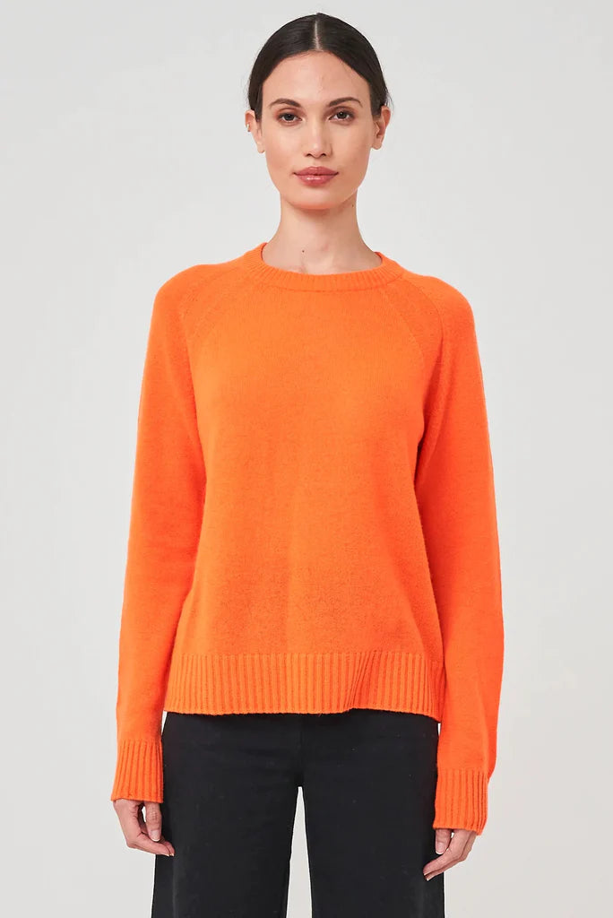 Brodie Ivy Sweater - Neon Orange