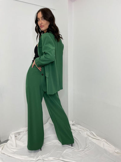 CRESCENT Oversized Blazer - Green
