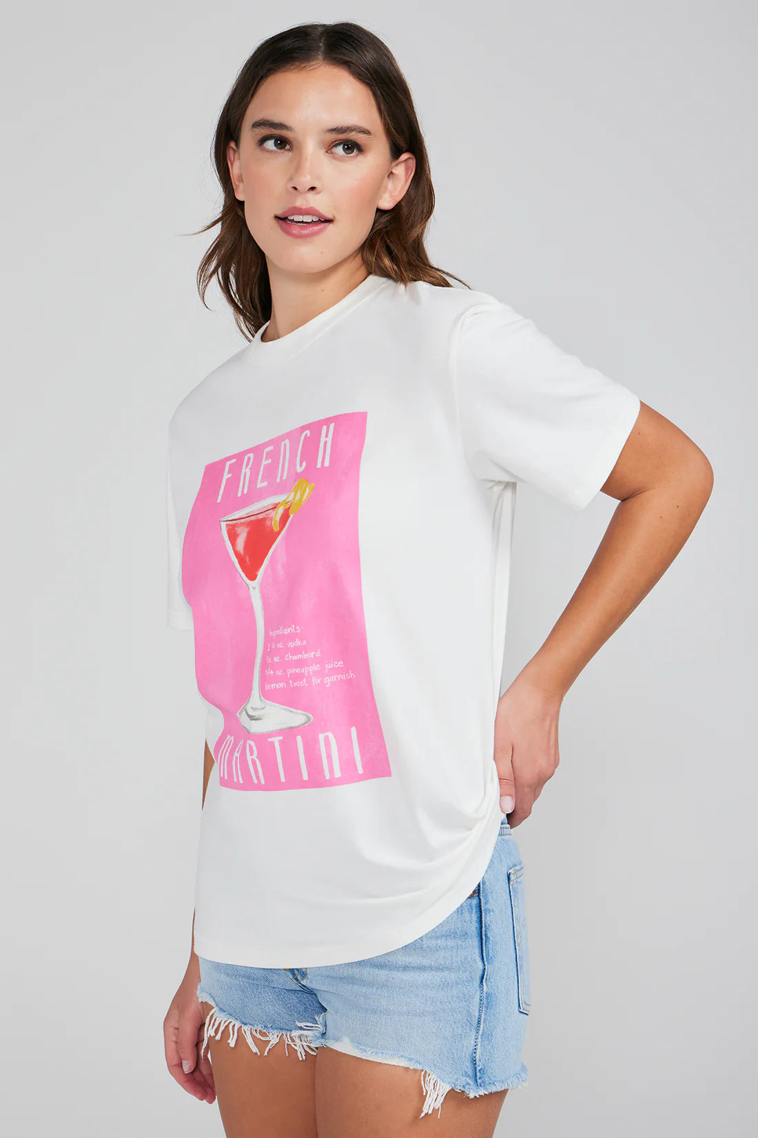 WILDFOX French Martini Ryan Top - White