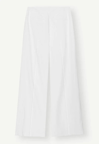 HERSKIND Lotus Wide Leg Pants - White