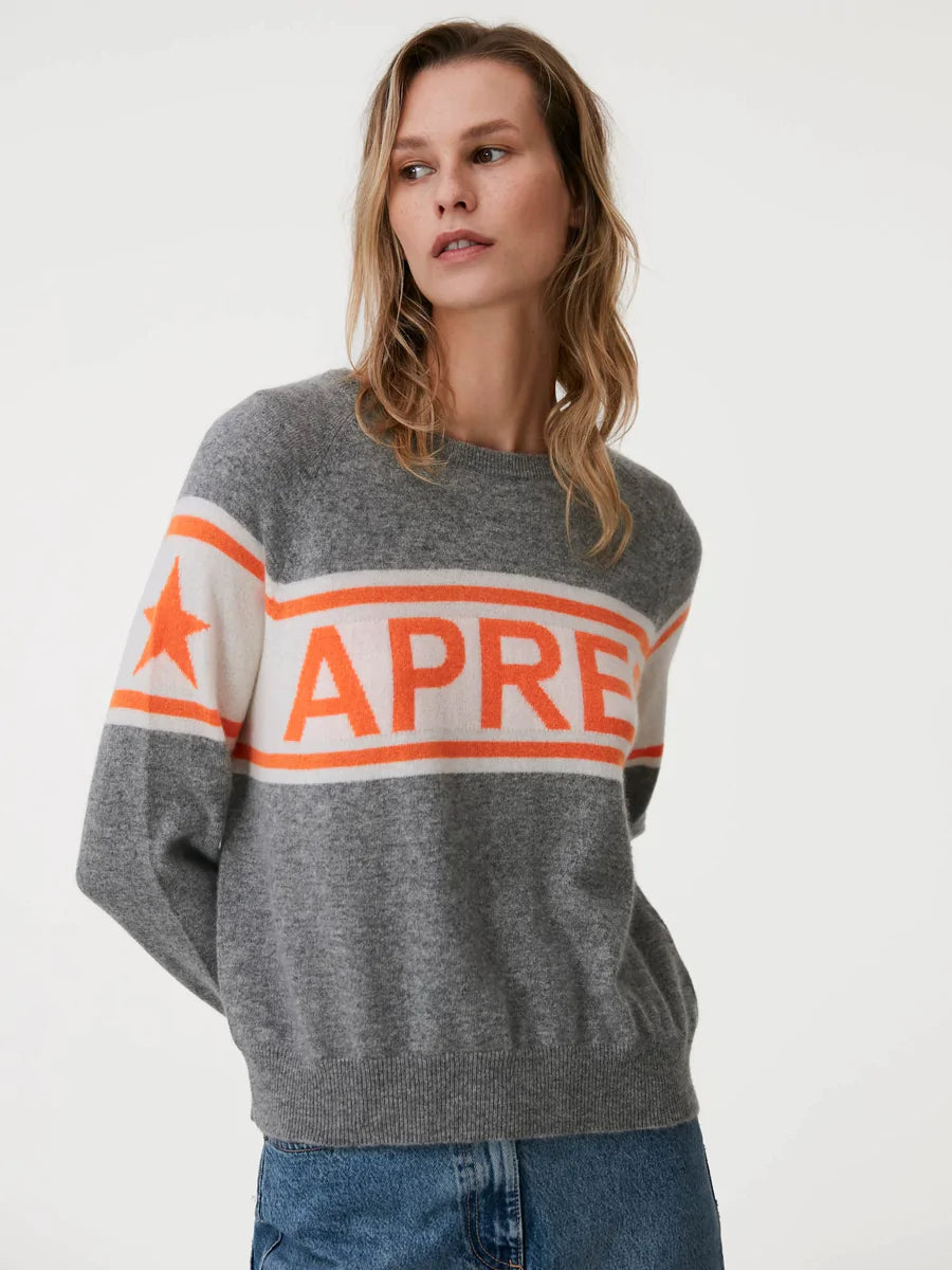 Brodie “Aprés” Sweat Top - Grey