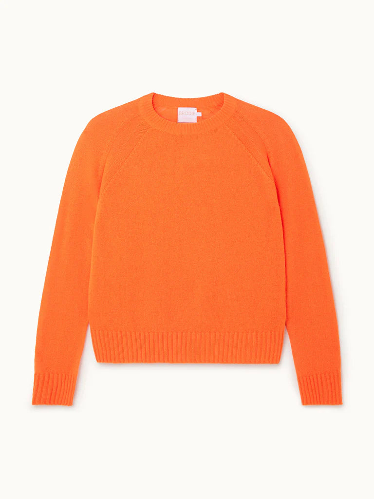 Brodie Ivy Sweater - Neon Orange