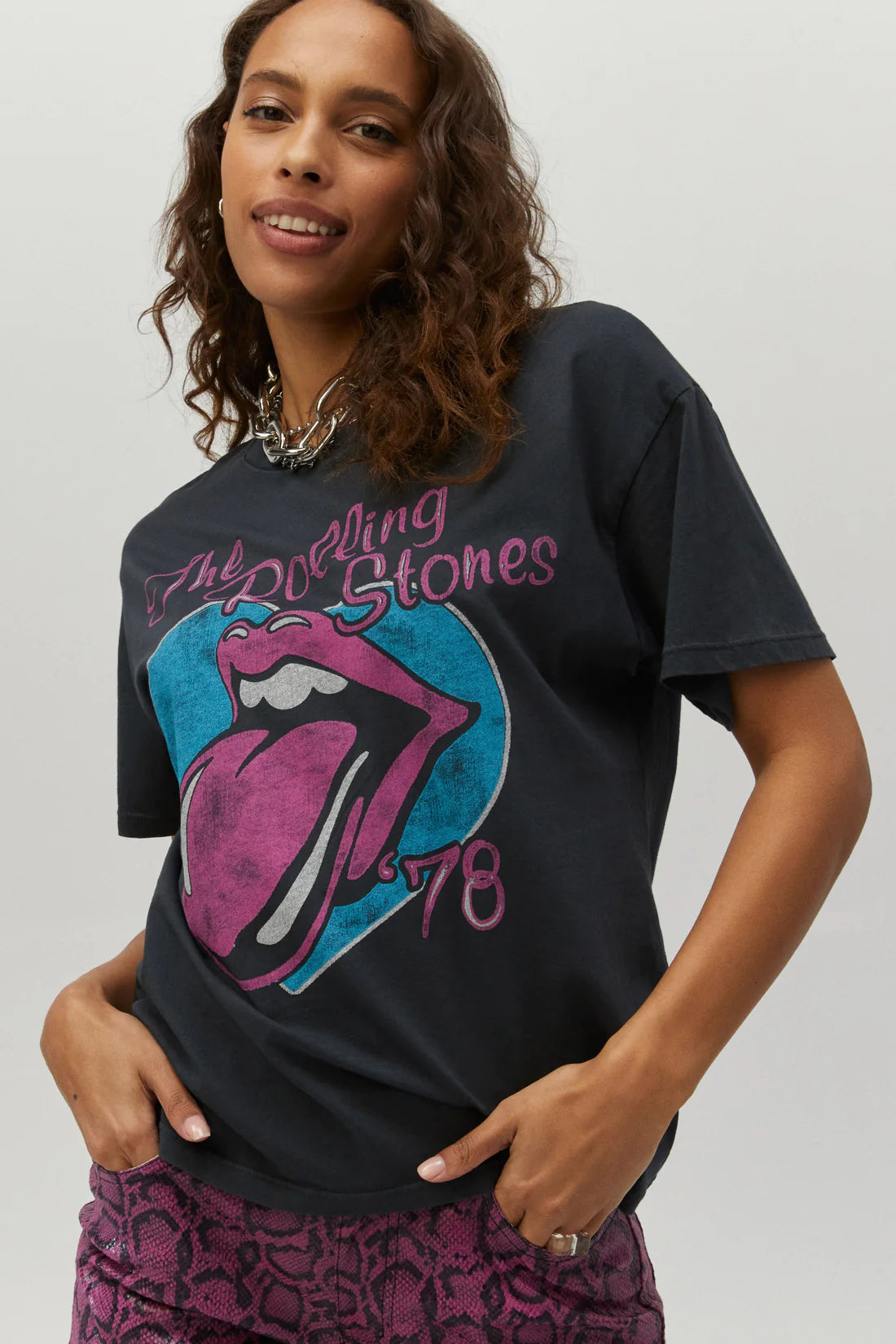 DayDreamer Rolling Stone 78 Tee - Vintage Black