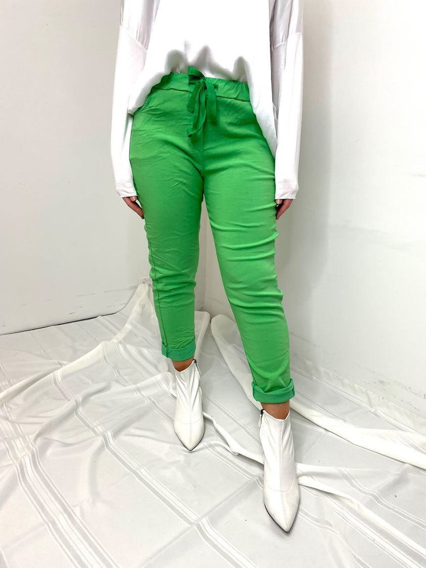 MINI Plain Joggers - Green