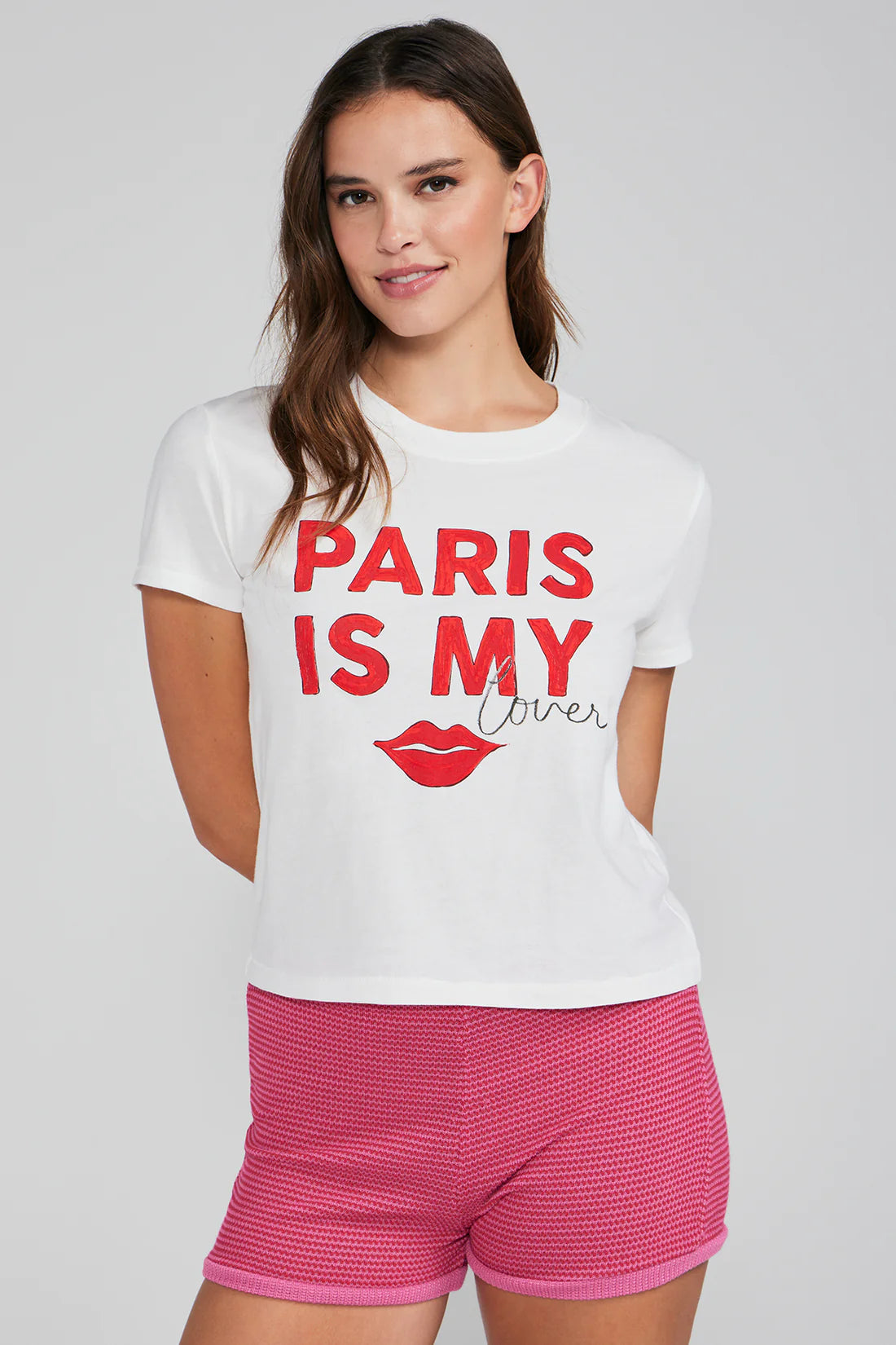 WILDFOX Paris Is My Lover Top - White