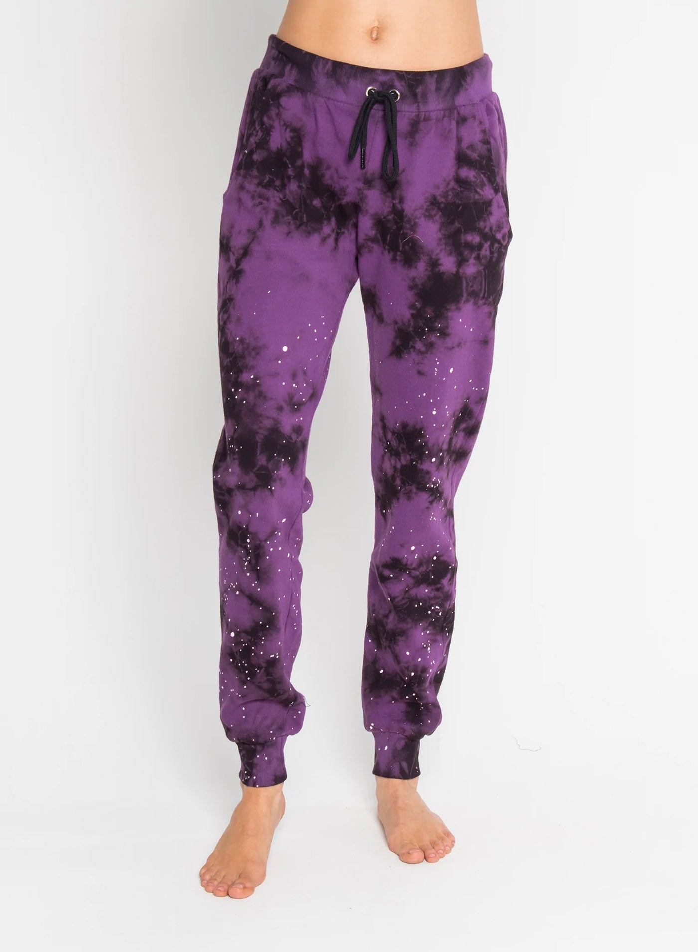 CHRLDR Tasha Tie Dye Jogger Purple/Black
