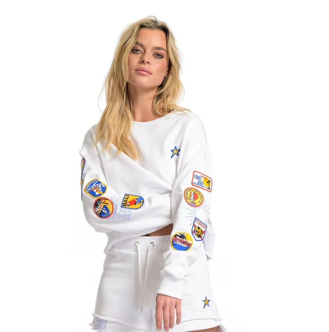 CHRLDR Beach Club Crew Neck Sweatshirt