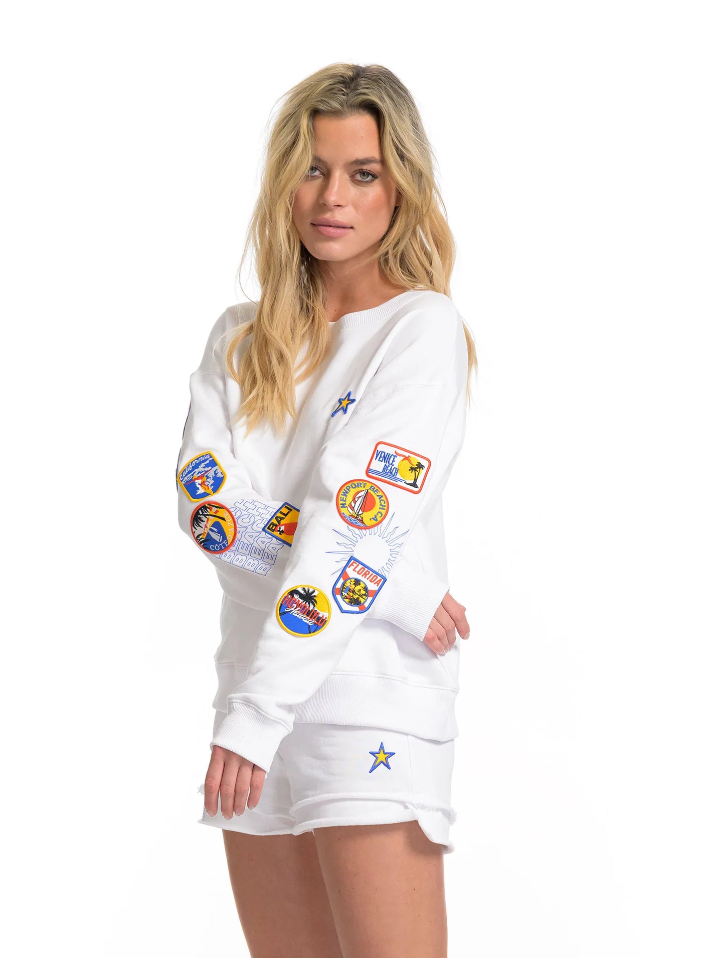 CHRLDR Beach Club Crew Neck Sweatshirt