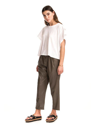 CHRLDR Margaux Butterfly Muscle T-shirt - White