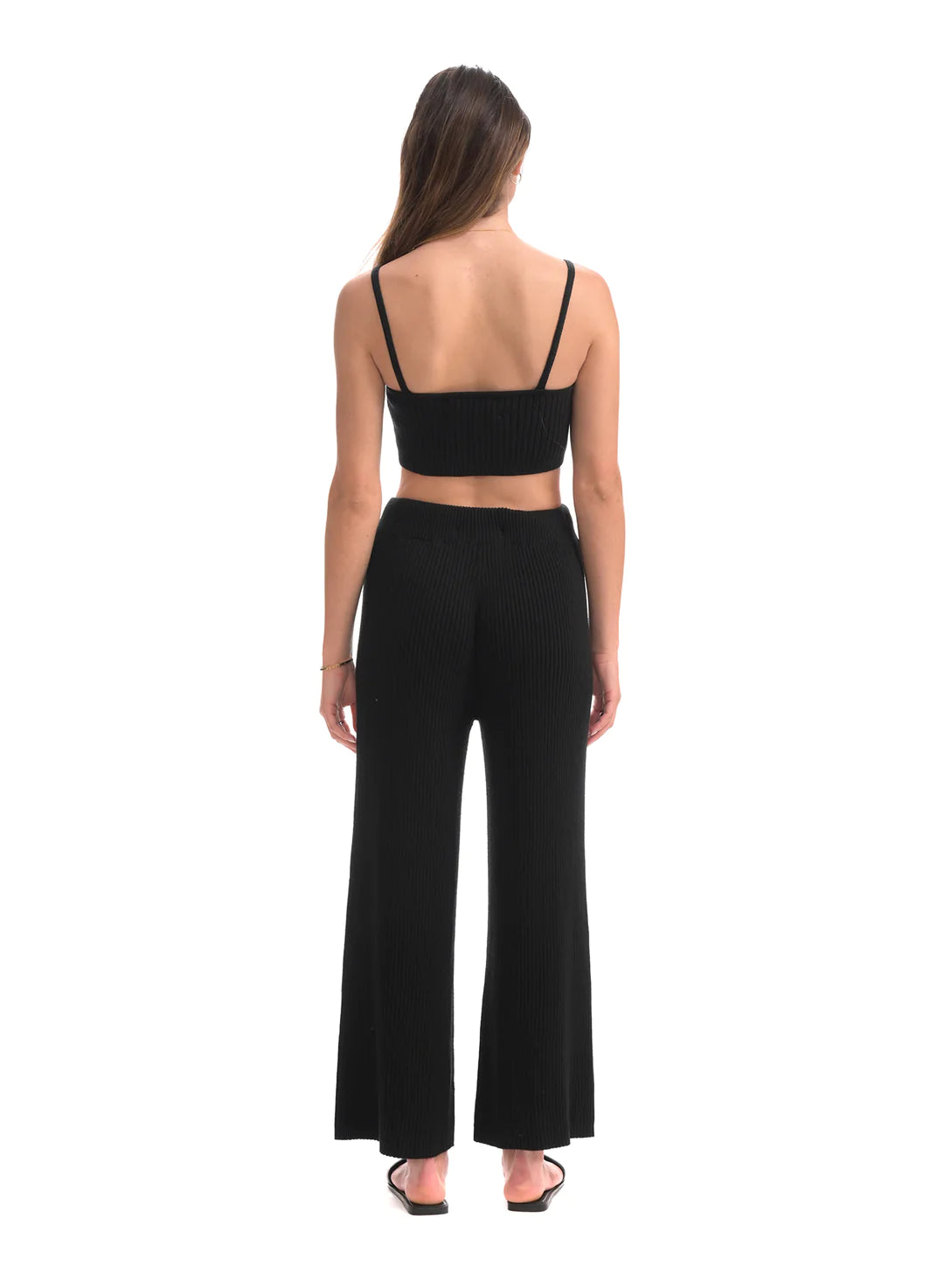CHRLDR Megan Rib Bralette - Black