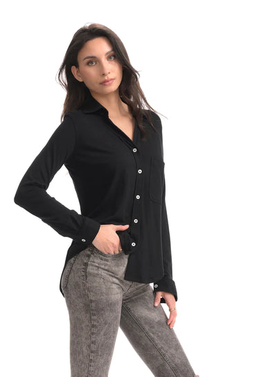 CHRLDR Amrat Jersey Blouse - Black