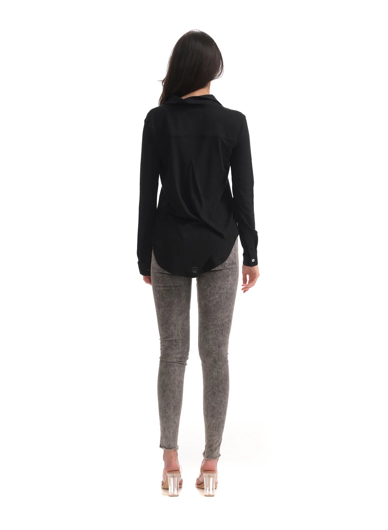 CHRLDR Amrat Jersey Blouse - Black