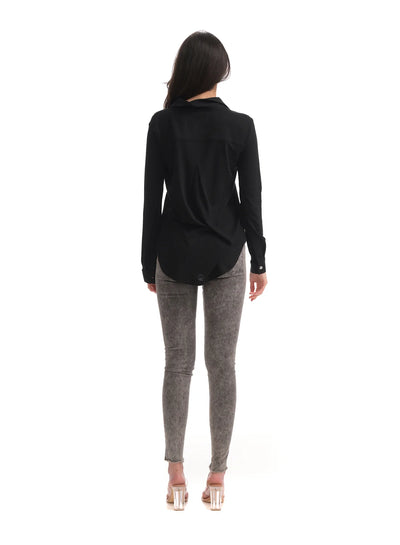 CHRLDR Amrat Jersey Blouse - Black