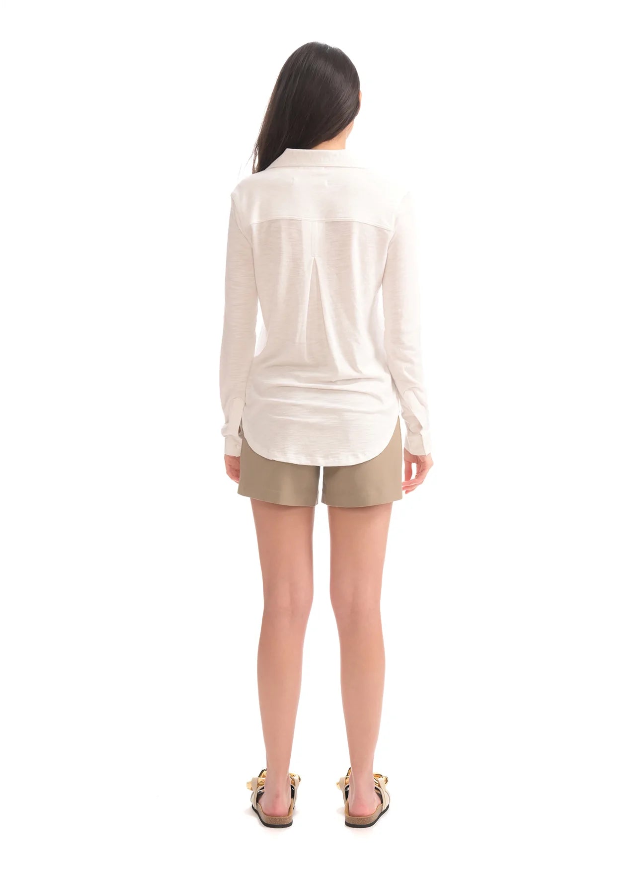 CHRLDR Amrat Jersey Blouse - White