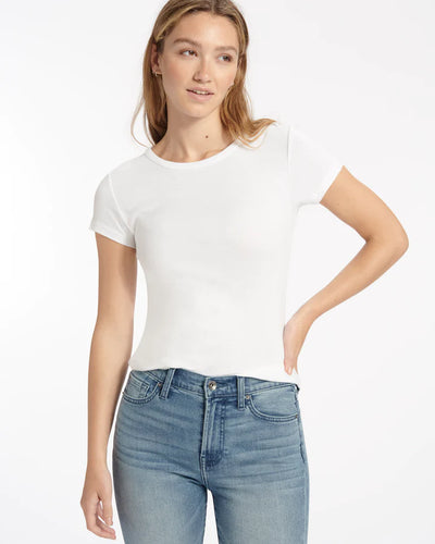 Splendid Crew Tee - White