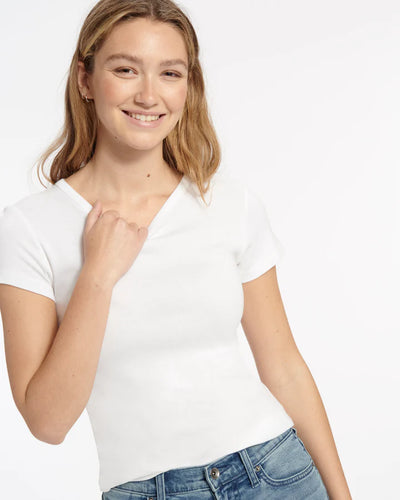Splendid Crew Tee - White
