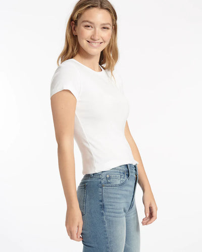 Splendid Crew Tee - White