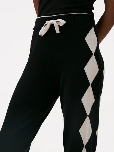 WISPR Diamond Jogger - Coal/Canvas Diamonds