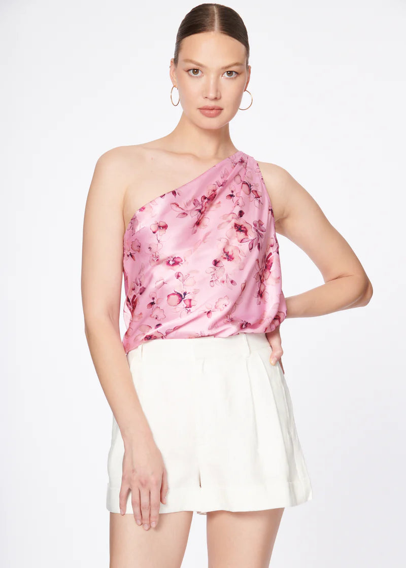 CAMI Darby Floral Bodysuit - Pink Garden