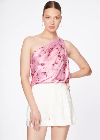 CAMI Darby Floral Bodysuit - Pink Garden