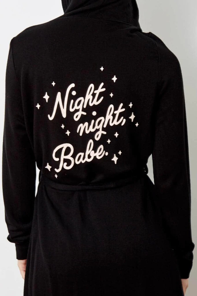 GoodhYOUman Jenny NIGHT NiGHT BABE Black