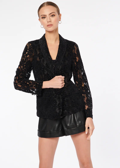 CAMI NYC Alpana Blazer Jacket - Black