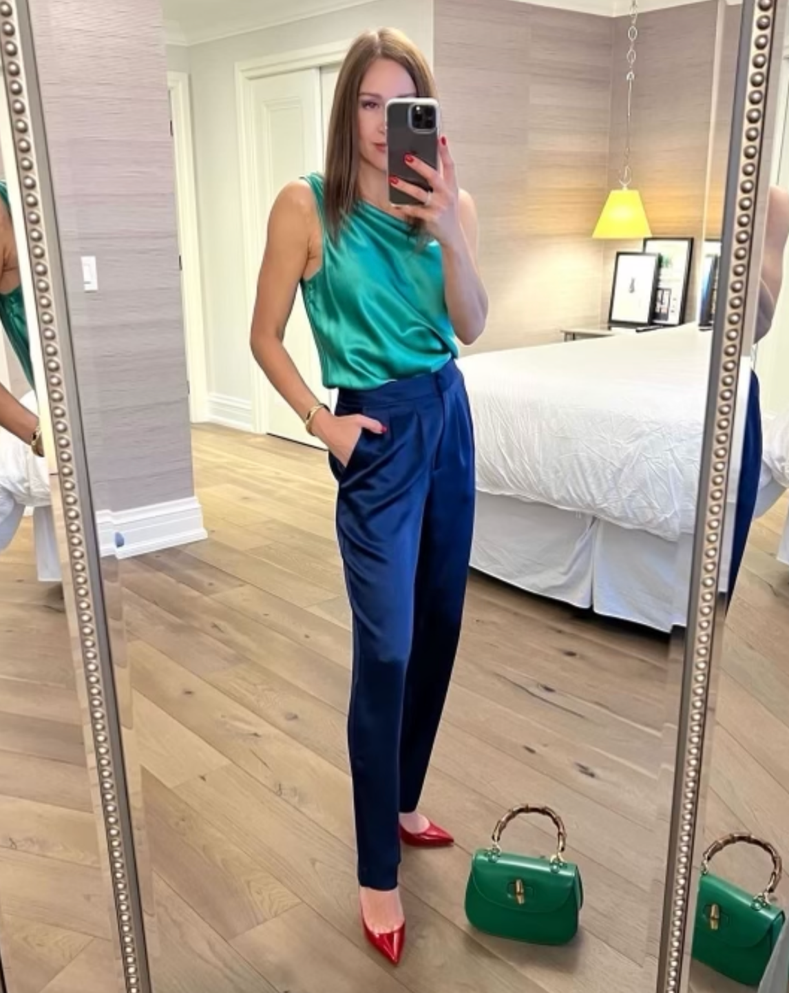 CAMI Darby BodySuit - Rich Green