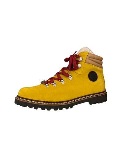 Ammann Town II Mustard Yellow Suede Ankle Boots
