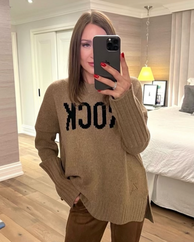 Zadig & Voltaire Malta MW Rock Sweater Cognac