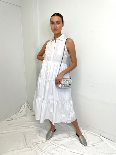 MADISON THE LABEL Kimbra S/S Maxi Dress - White
