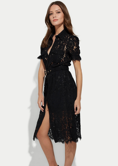 Generation Love Claudia Lace Dress - Black