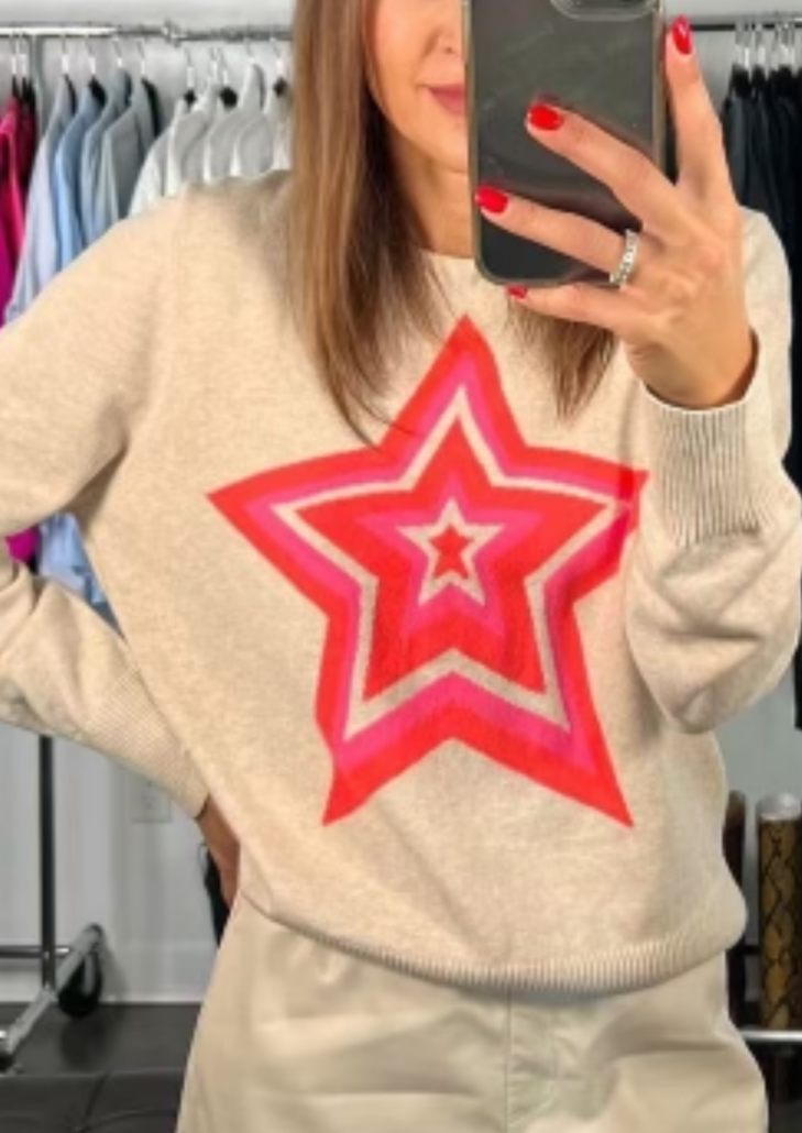Lisa Todd Point Taken Sweater - Almond