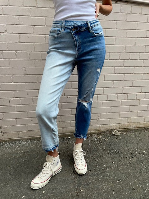 Flying Monkey Cross Fly Two Tone Denim