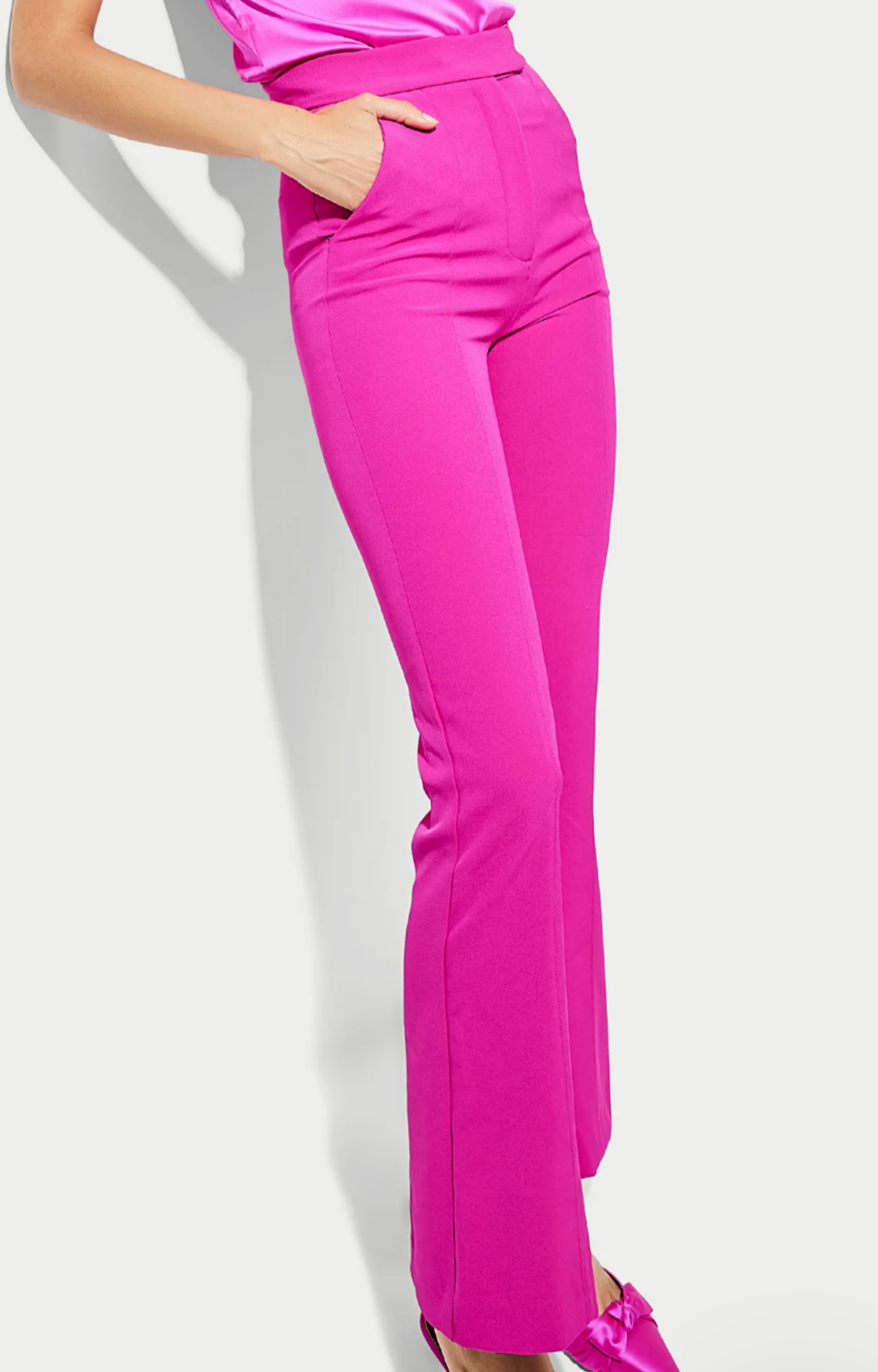Generation Love Lucca Crepe Pant - Hot Pink