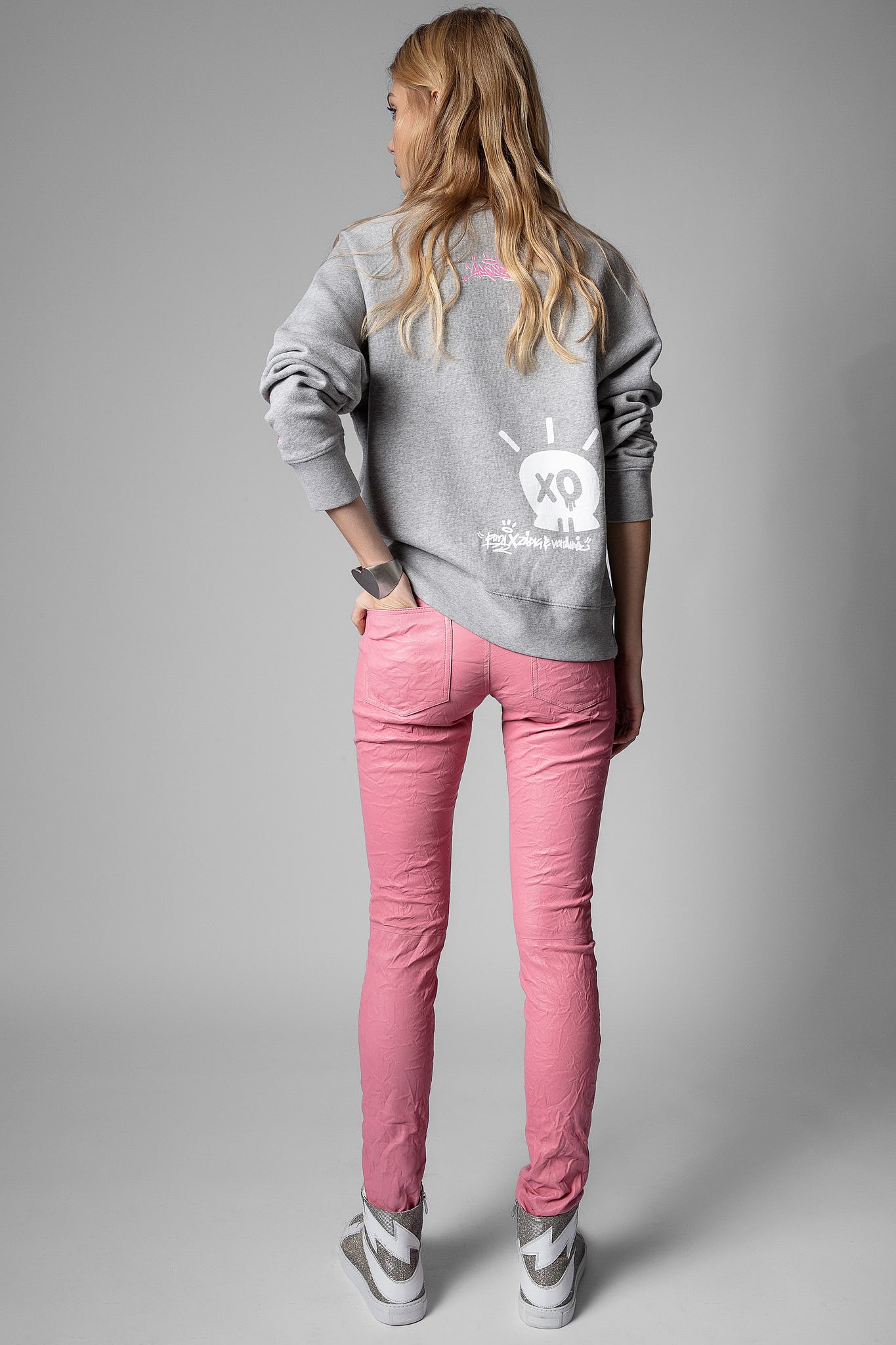 Zadig & Voltaire Upper Multicusto Grey