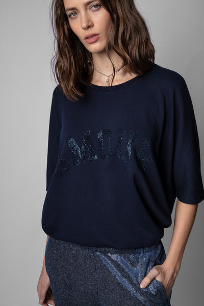 Zadig Voltaire Portland Amour Strass