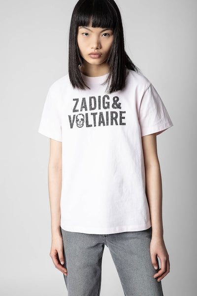 Zadig & Voltaire Omma T-Shirt - Pastel Pink