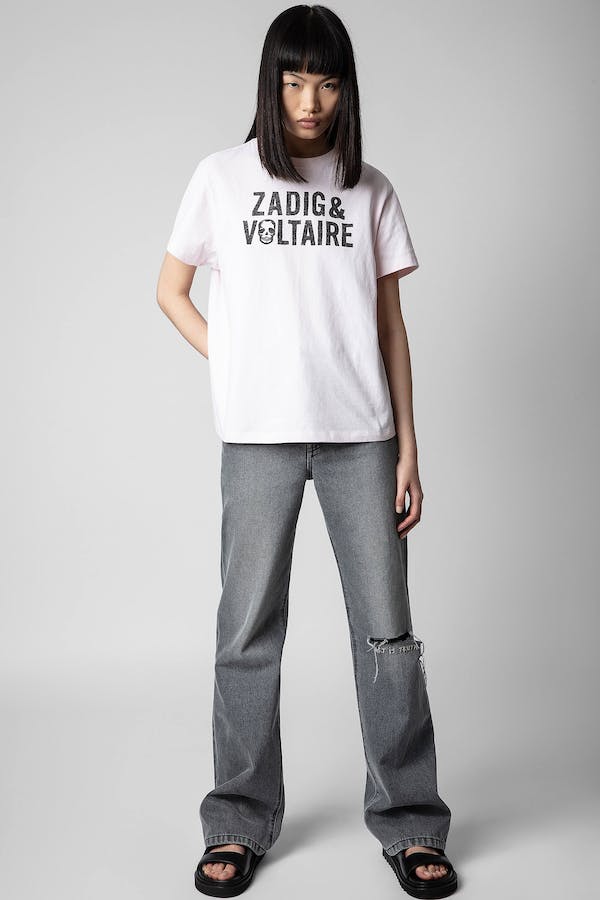 Zadig & Voltaire Omma T-Shirt - Pastel Pink