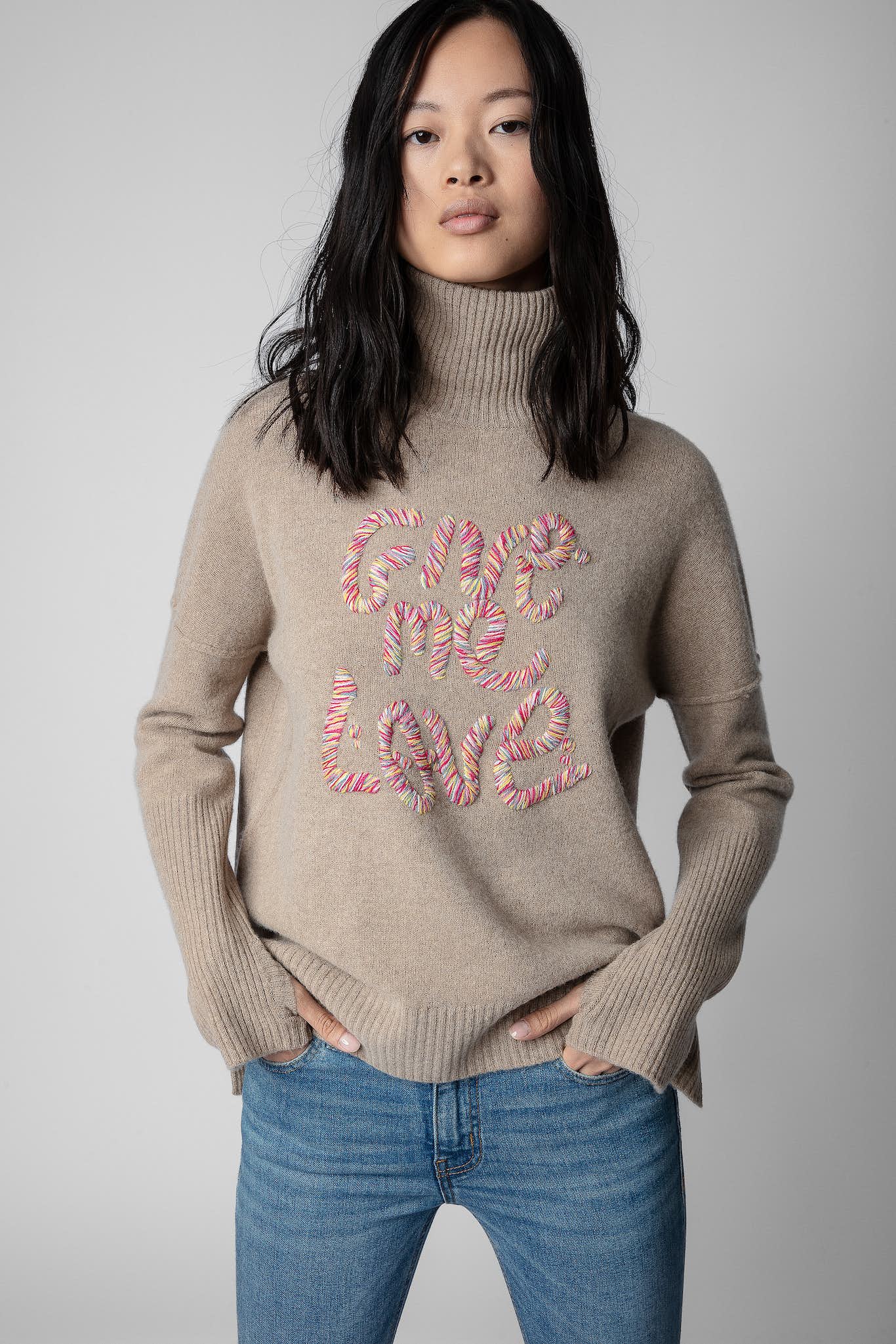 Zadig & Voltaire Alma We Give Me Love - Rainbow Stich