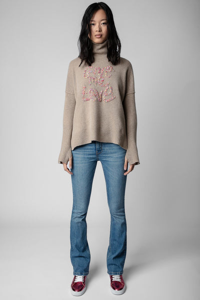 Zadig & Voltaire Alma We Give Me Love - Rainbow Stich