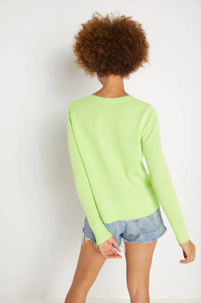 Lisa Todd Love Craft Sweater - Acid Lime