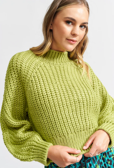 WATO The Chunky Knit Sweater - Green