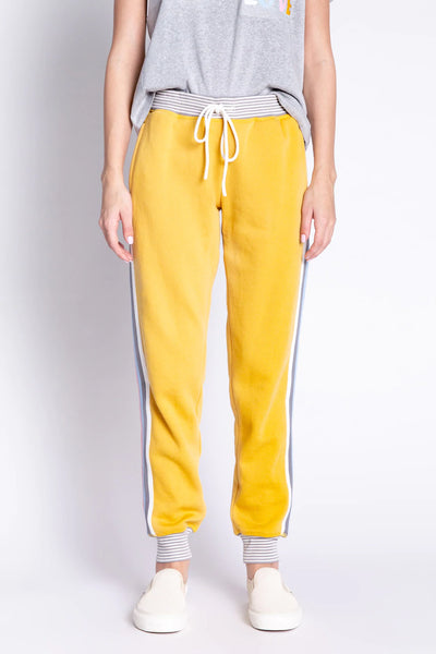 PJ Salvage “Happy Days Are Here” Jogger Gold