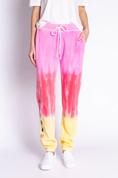 PJ Salvage “One Love Lounge” Tie Dye Jogger
