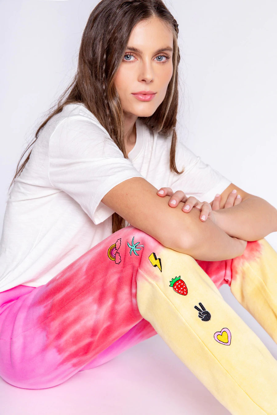 PJ Salvage “One Love Lounge” Tie Dye Jogger
